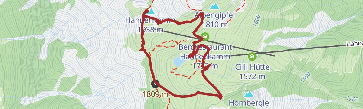 Route map: Rundweg 4-Tälerblick